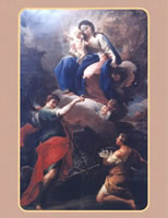 Madonna col Bambino, Arcangelo Raffaele e Tobiolo